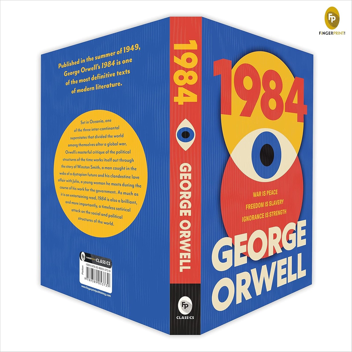 1984 (English, Paperback, George Orwell)