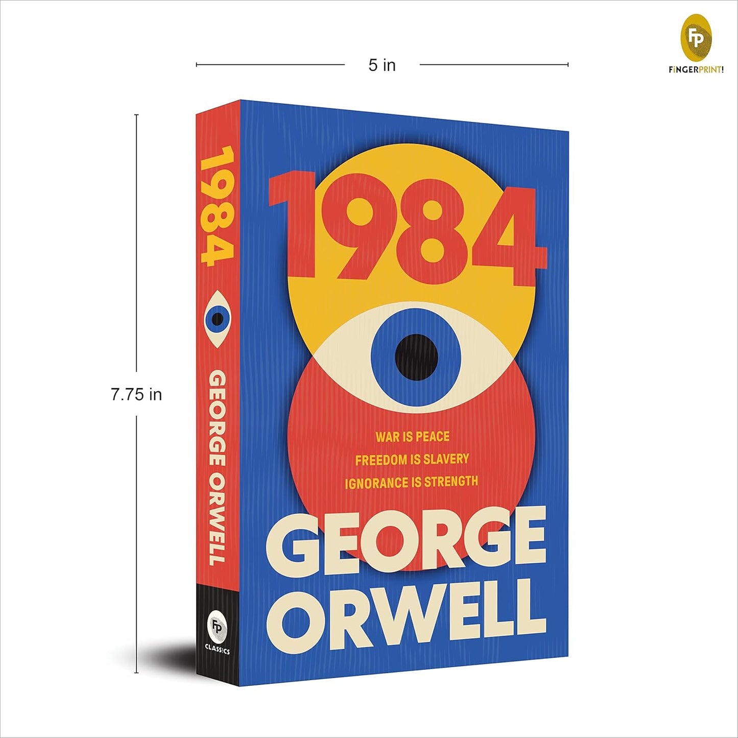1984 (English, Paperback, George Orwell)