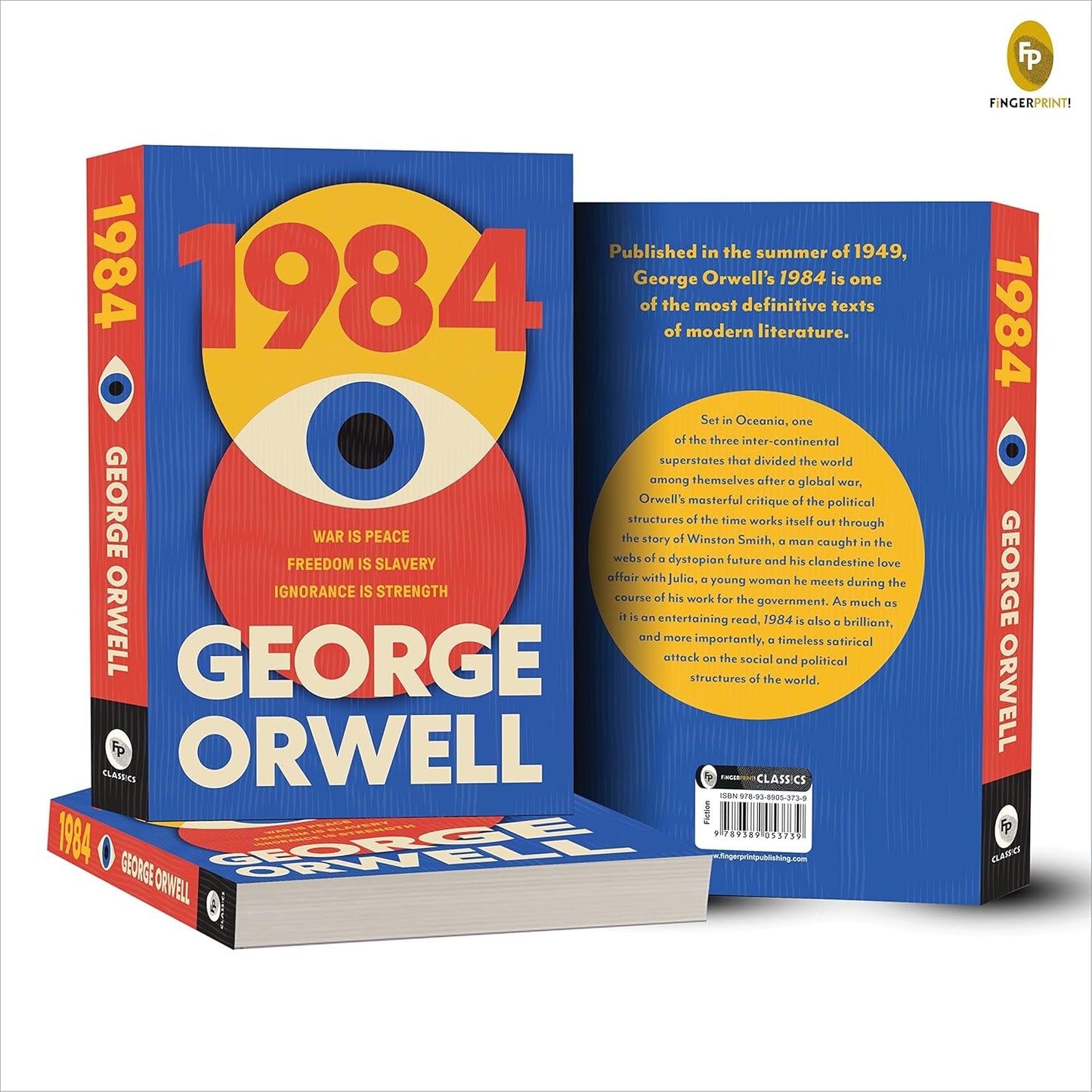 1984 (English, Paperback, George Orwell)