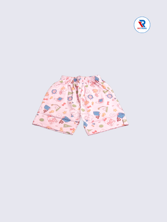 Boy Baby Co-Ord Set 18-24M Light Pink Shorts