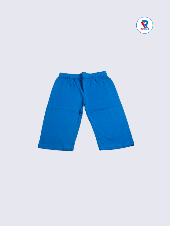Boys 3/4th Pant 05-12Yrs Black and Light Blue Color RioTrend