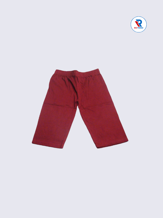 Boys 3/4th Pant 05-12Yrs Mustard and Maroon Color RioTrend