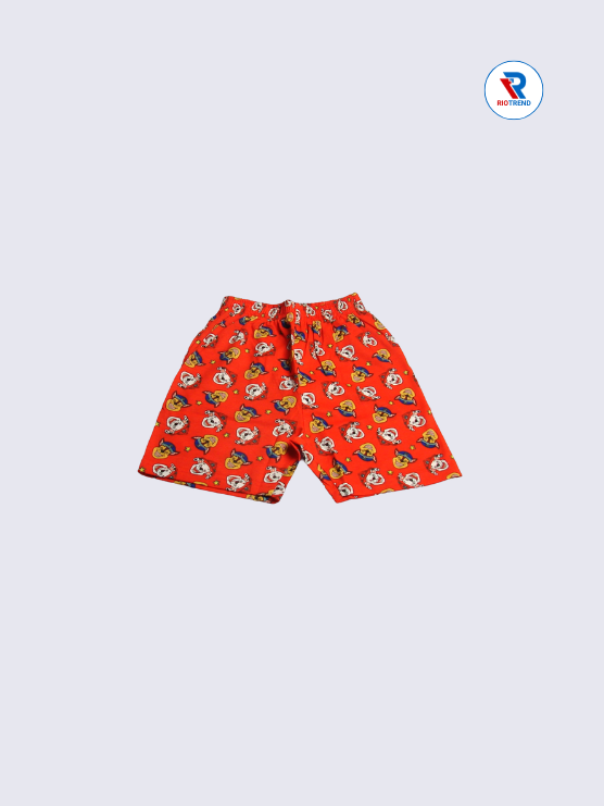 Boys Co-Ord Shorts 02-06Yrs Red and Yellow Color RioTrend