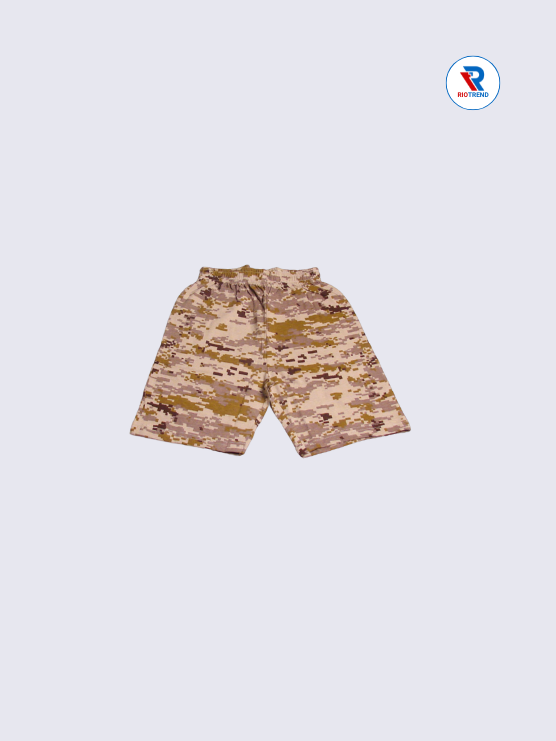 Boys Co-Ord Shorts 07-08Yrs Light Brown Color RioTrend