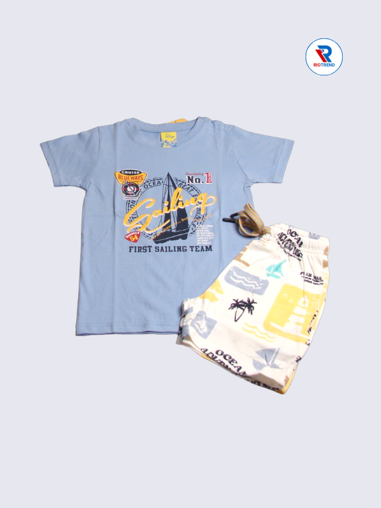 Boys Set 05-14Yrs Silver and Pearl Color RioTrend