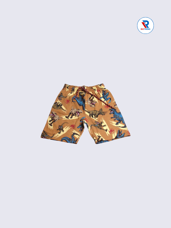 Boys Shorts 11-12Yrs Dark Burgundy Color RioTrend