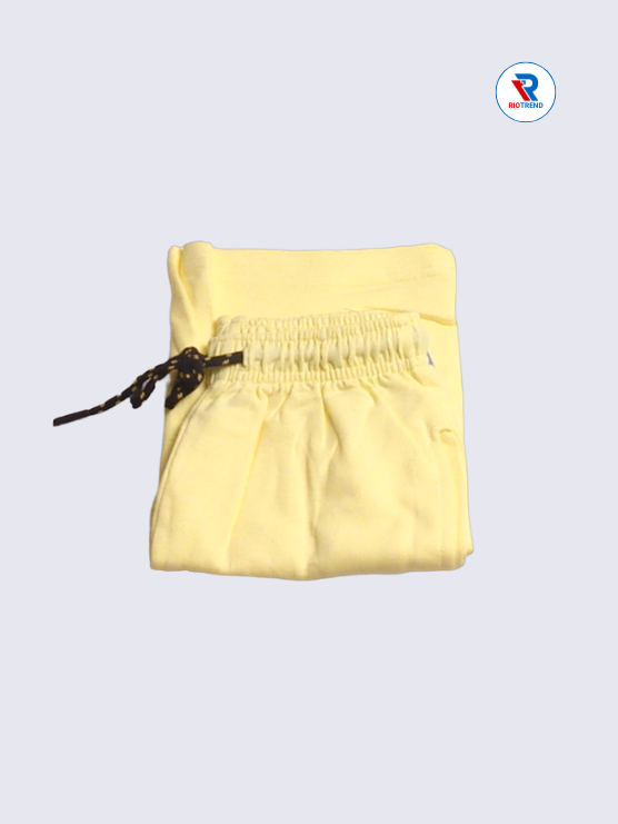 Boys Shorts 09 to 12yrs in Light Goldenrod Yellow Color (Folded)-RioTrend
