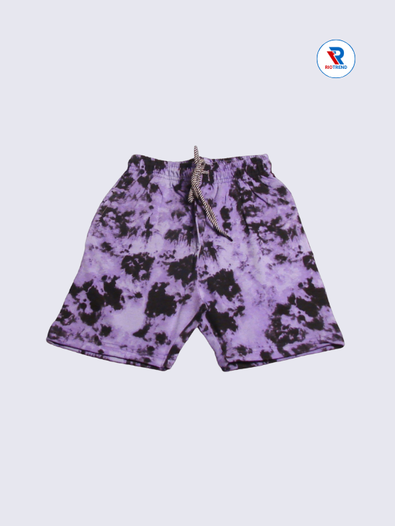 Boys Shorts 09 to 10yrs in Lilac Gray Color (Full)-RioTrend