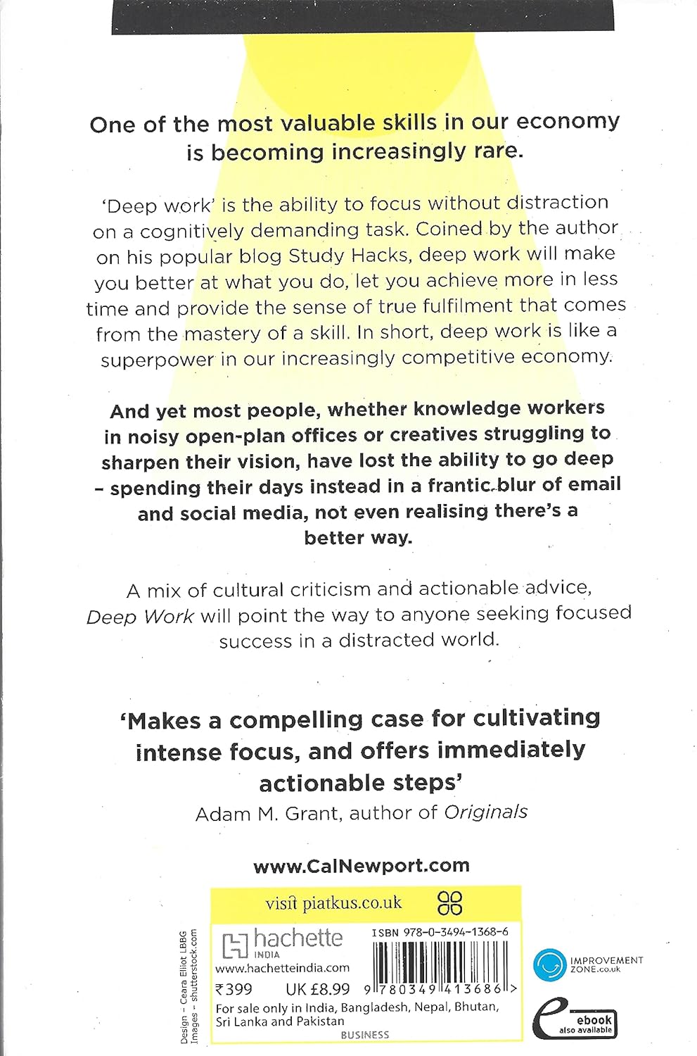 Deep Work (English, Paperback, Cal Newport)