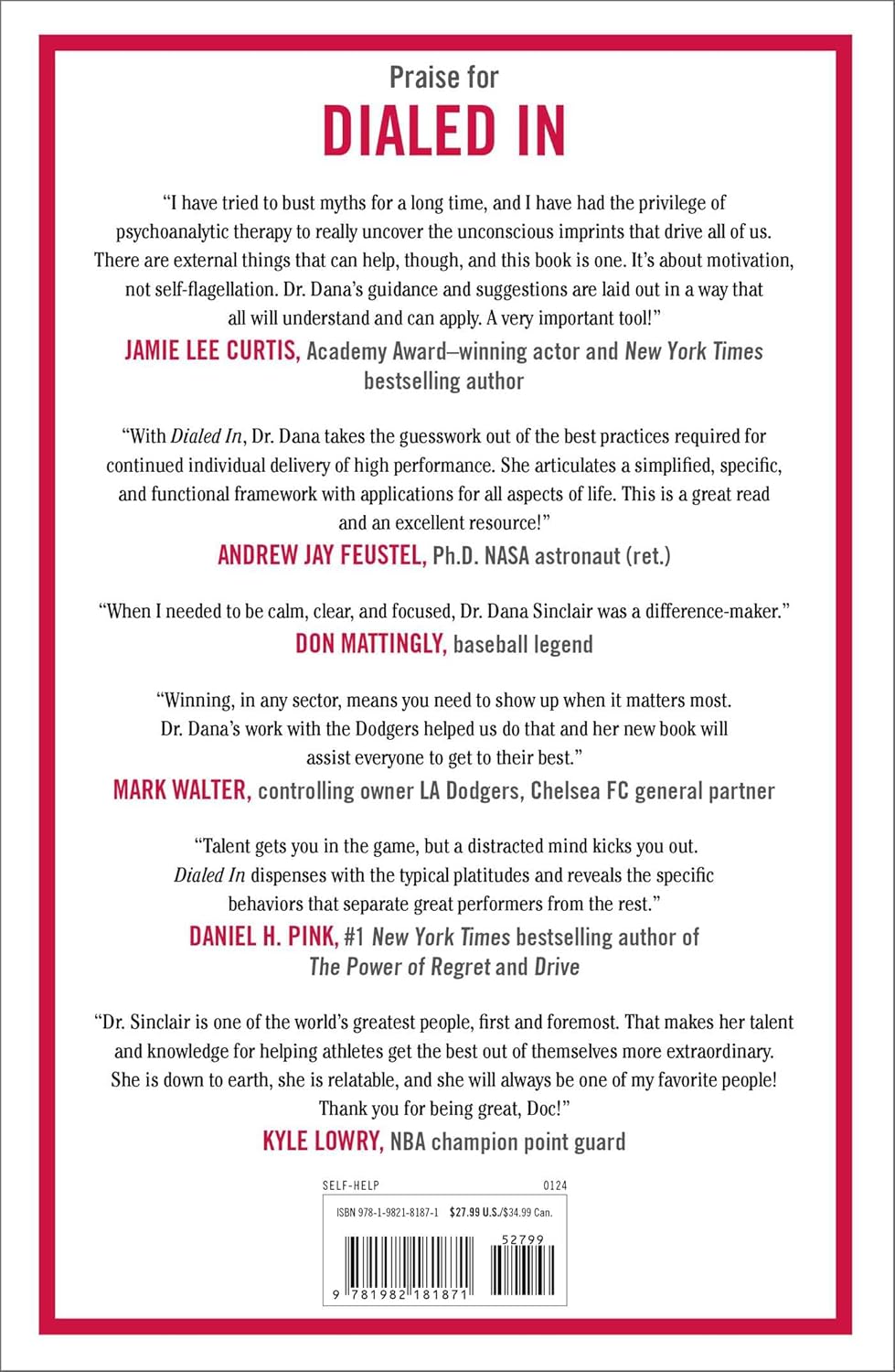 Dialed In (English, Paperback, Dr. Dana Sinclair)