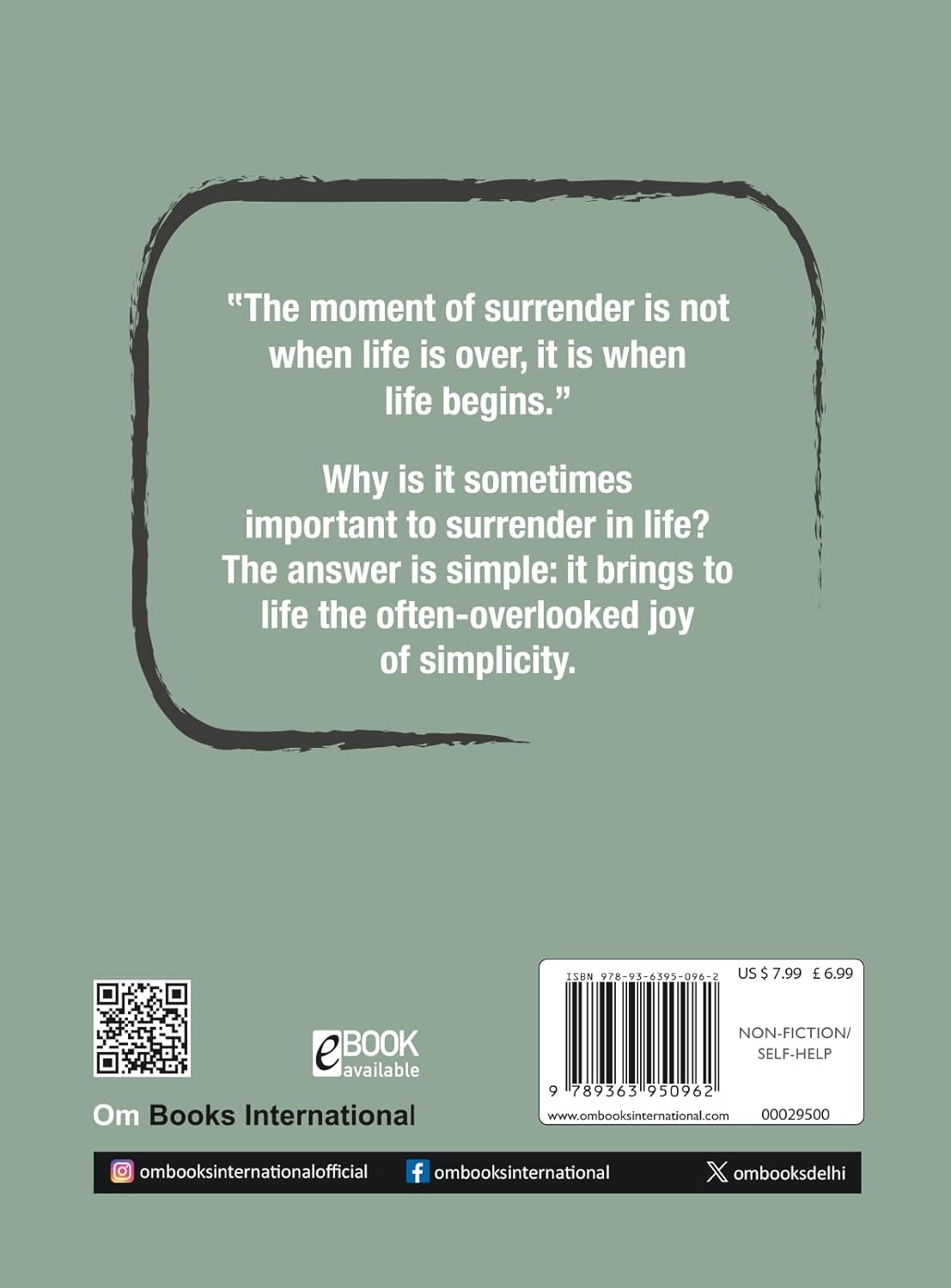 Embracing Surrender (English, Paperback, Om Books Editorial Team)