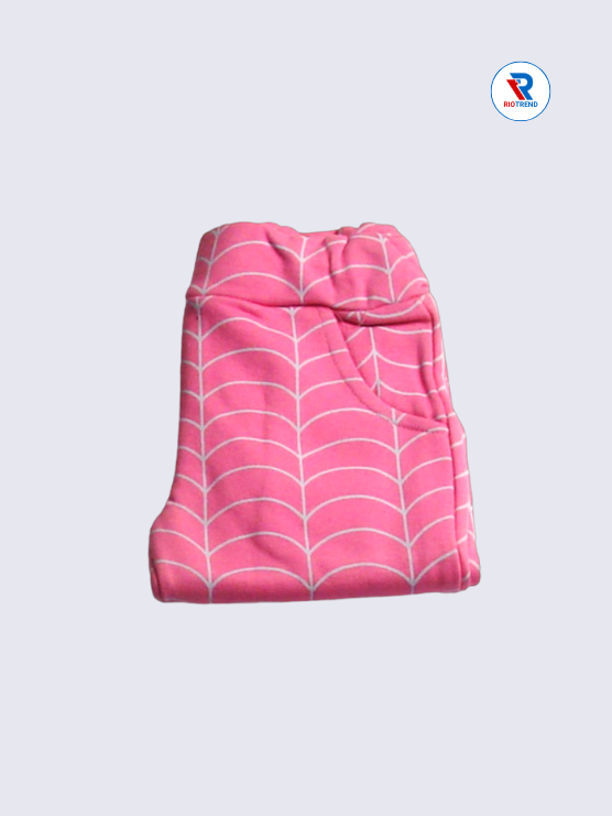 Girls Jeggings Pant 02 to 03yrs in Pink Color(Folded)-RioTrend