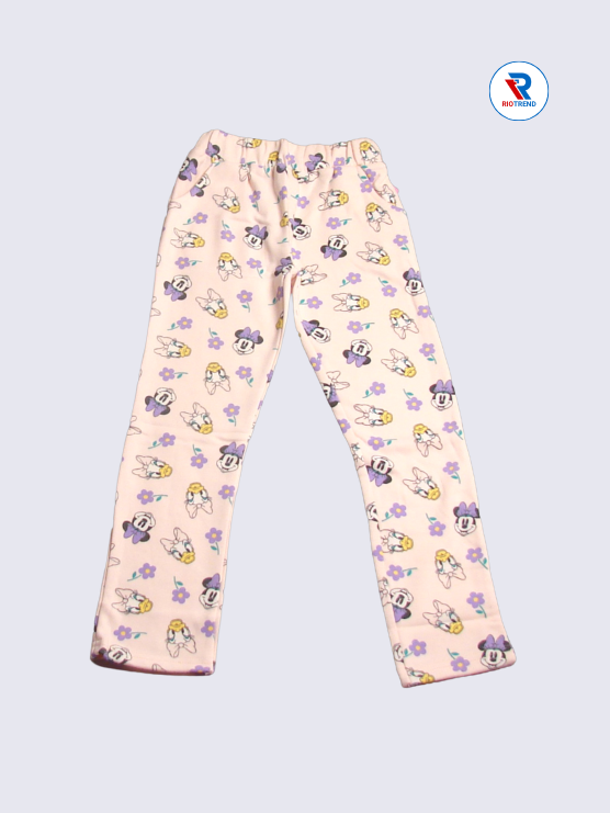 Girls Jeggings Pant 05 to 14yrs in Peach Color(Full)-RioTrend