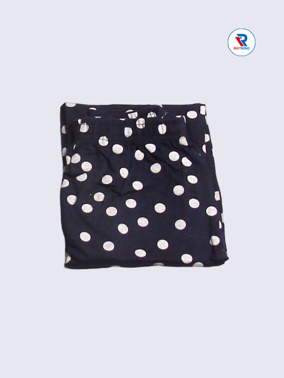 Girls Pyjama Pant 11 to 12yrs in Navy Blue Color(Folded)-RioTrend