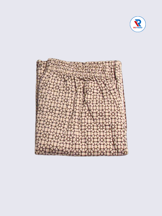 Girls Pyjama Pant 13 to 14yrs in Dark Brown Color(Folded)-RioTrend