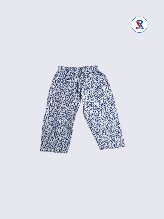 Girls Pyjama Pant 01-12yrs in Blue Color - RioTrend