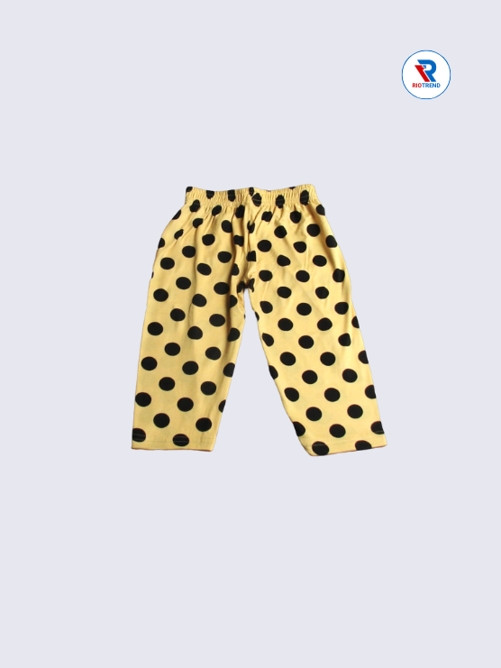 Girls Pyjama Pant 01-12yrs in Mustard Color - RioTrend