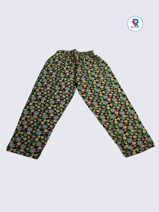 Girls Pant Cotton 03-14Yrs Light Blue Color - RioTrend