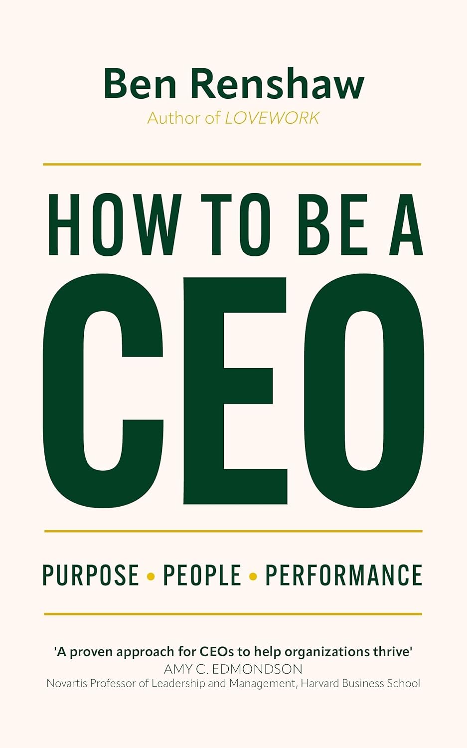 How To Be A CEO (English, Paperback, Ben Renshaw)