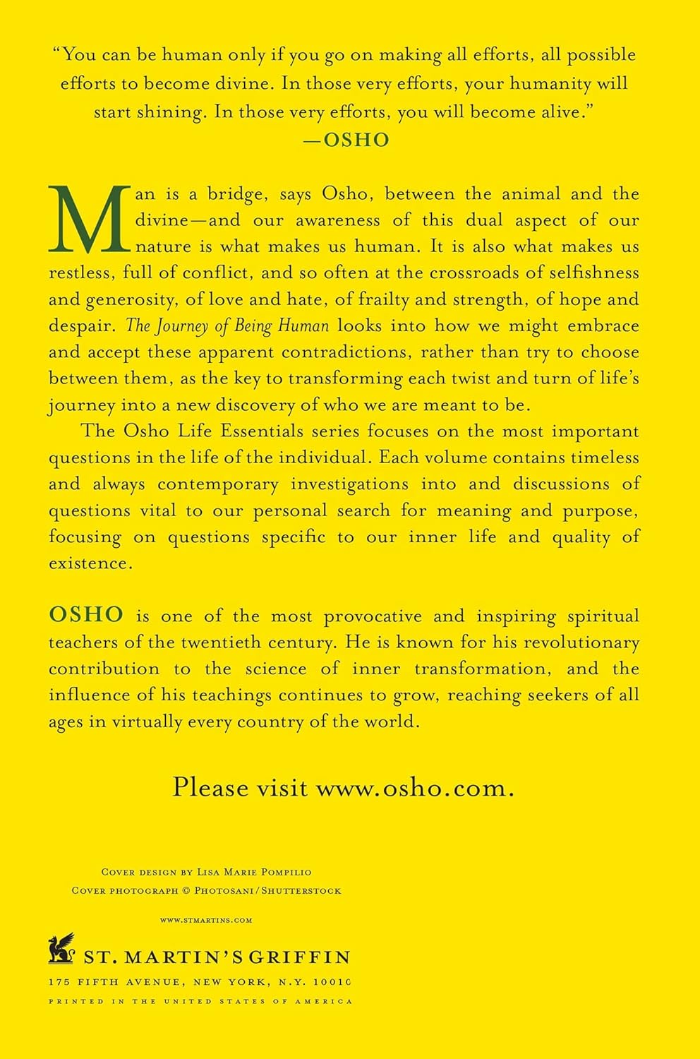 Journey Of Being Human (English, Paperback, Osho)
