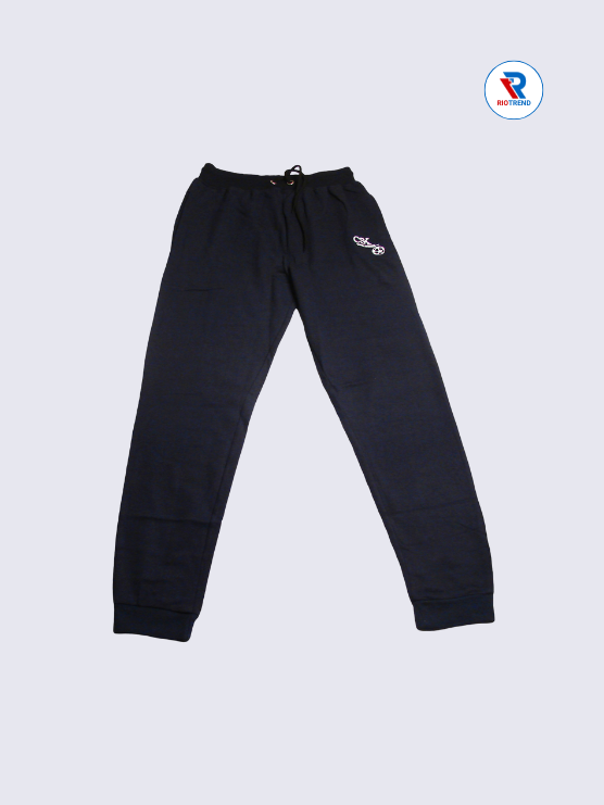 Mens Joggers Pant L and XL Navy Blue Color (Full)-RioTrend