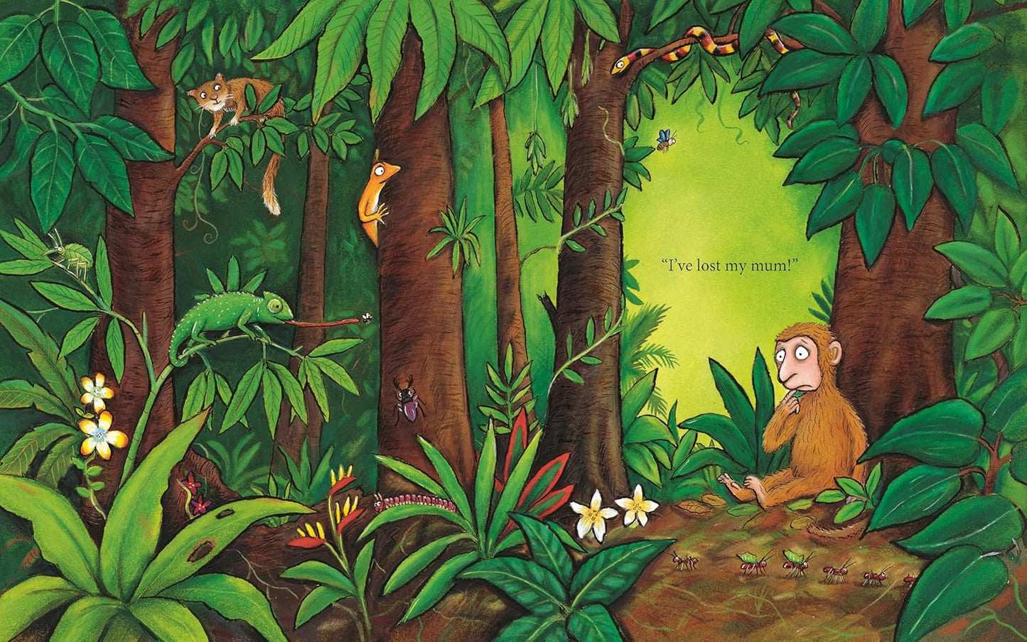 Monkey Puzzle (English, Board Book, Julia Donaldson)