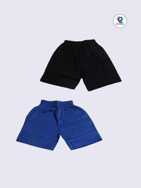 Newborn Baby Boys Clothing Set (Pack of 2) – Fashionable Cyan & Grey Combo