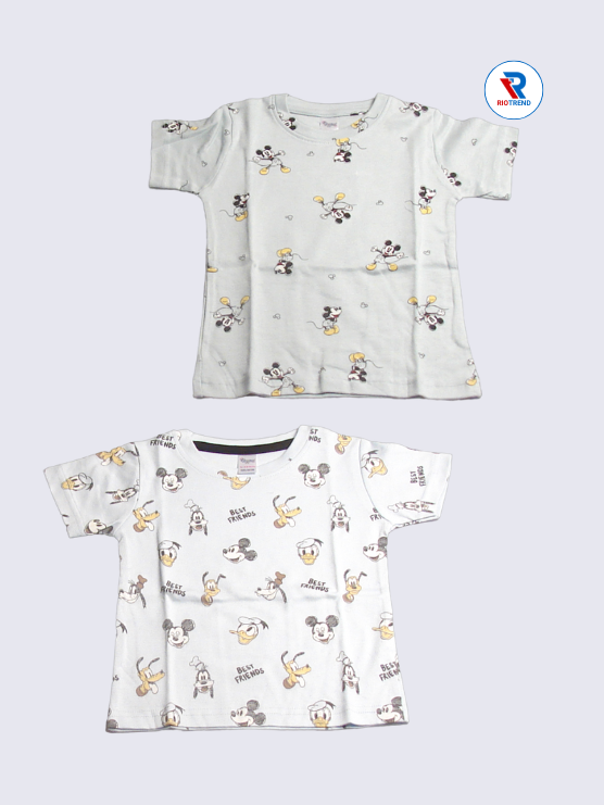 Newborn Baby Boys Clothing Set (Pack of 2) - Classy Silver and Grey Combo