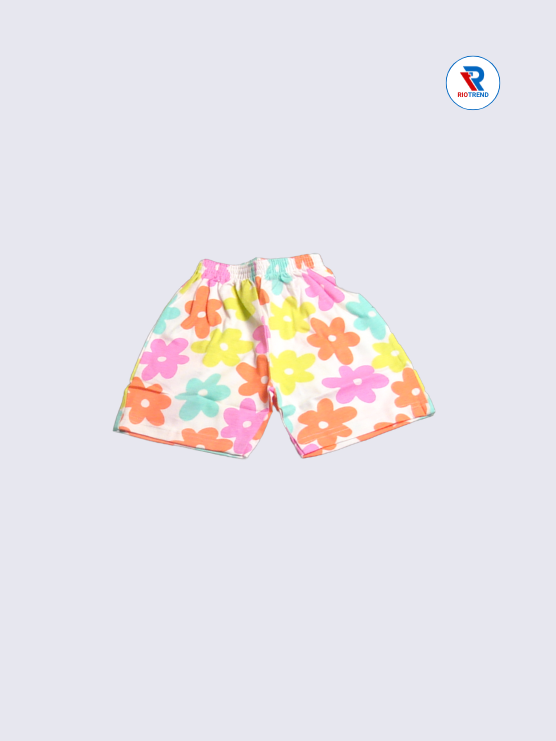 Newborn Baby Girls Shorts, Multicolor, Size 18-24 Months.