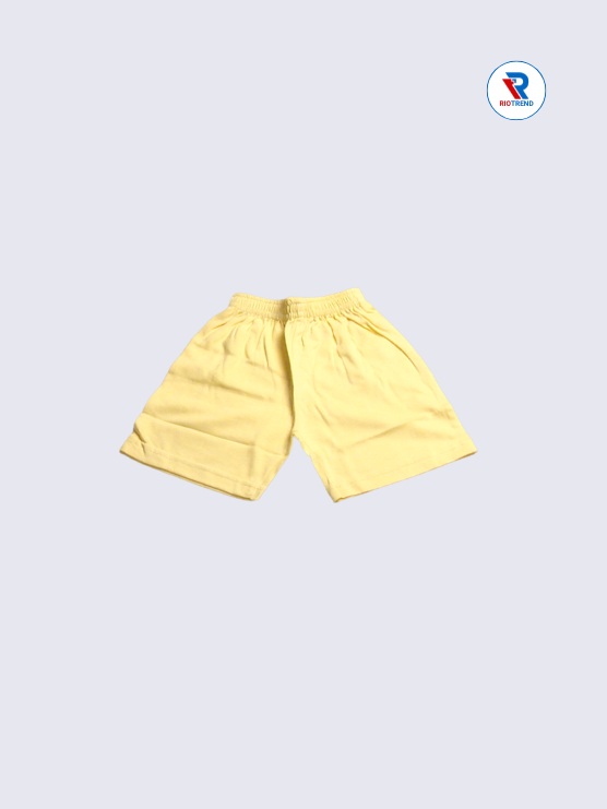 Newborn Baby Boy Shorts, Yellow, Size 6-12 Months