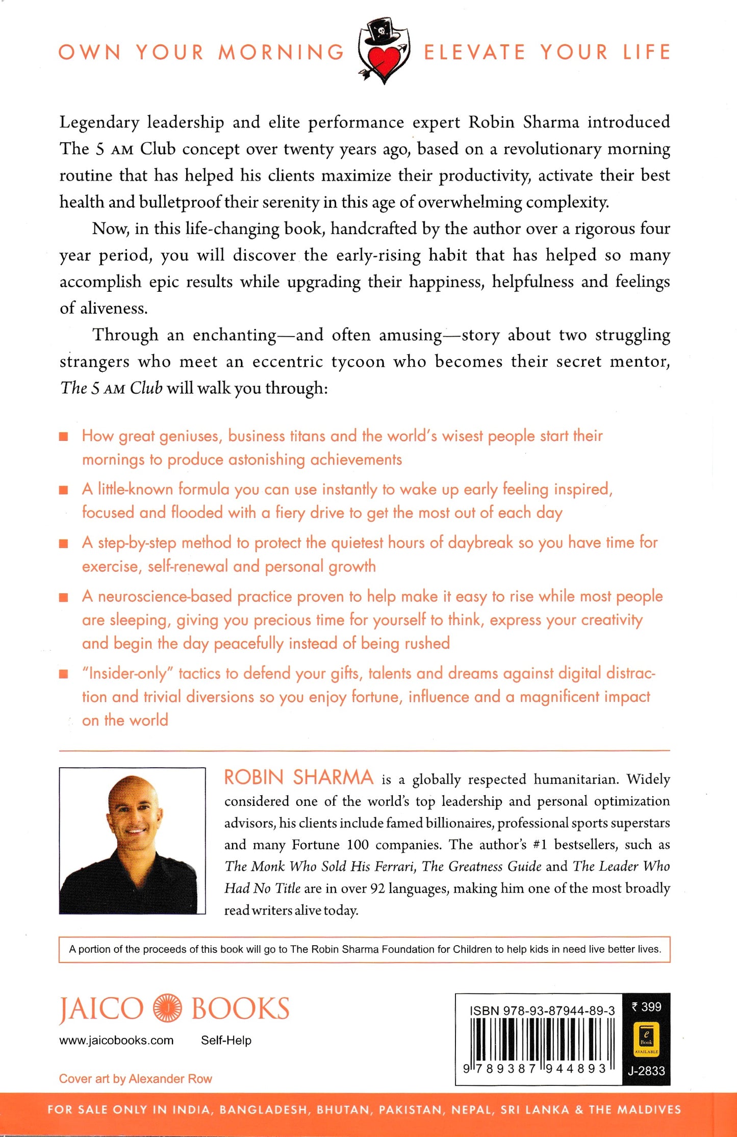 The 5 Am Club - Own Your Morning. Elevate Your Life (English, Paperback, Robin Sharma)