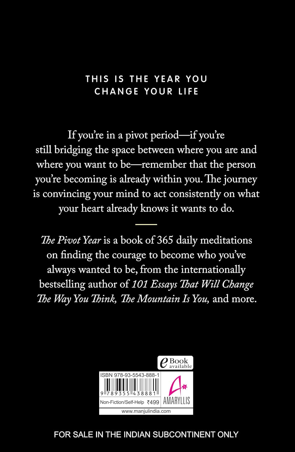 The Pivot Year (English, Paperback, Brianna Wiest)