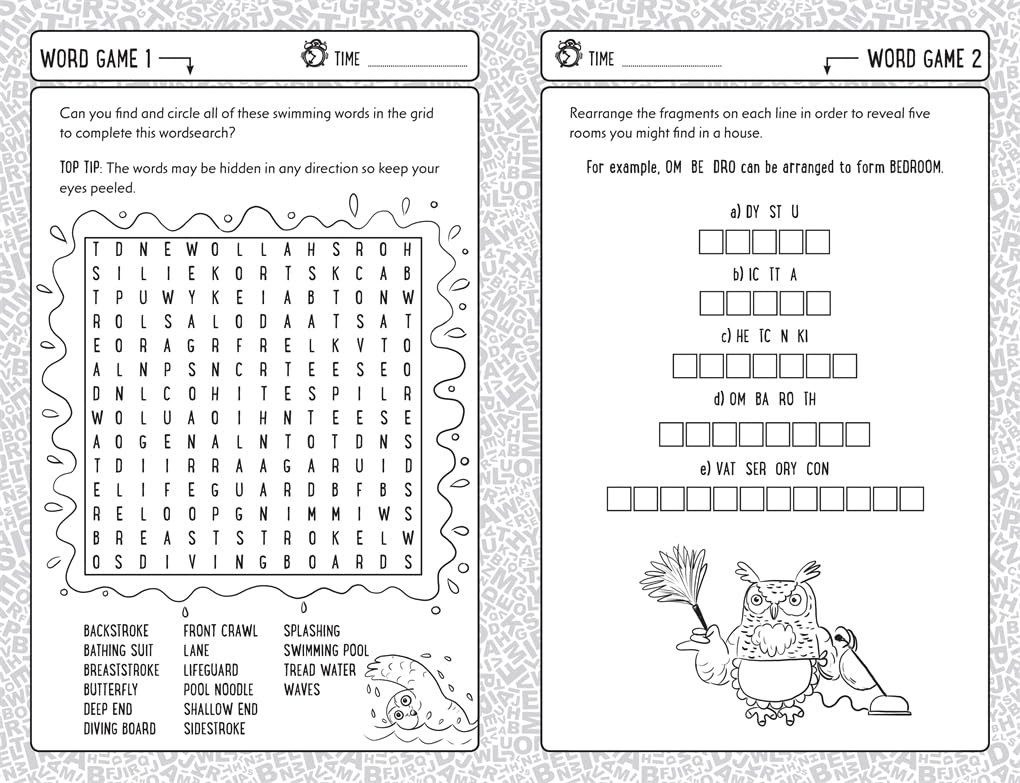 Word Games For Clever Kids (English, Paperback, Gareth Moore and Chris Dickason)