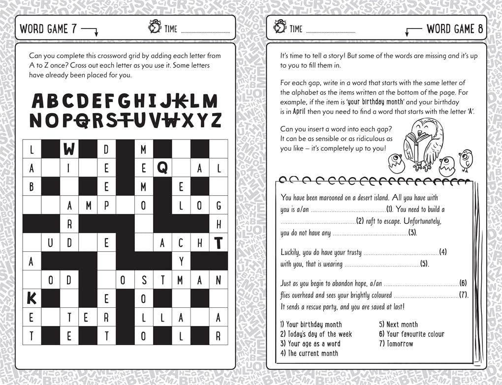 Word Games For Clever Kids (English, Paperback, Gareth Moore and Chris Dickason)