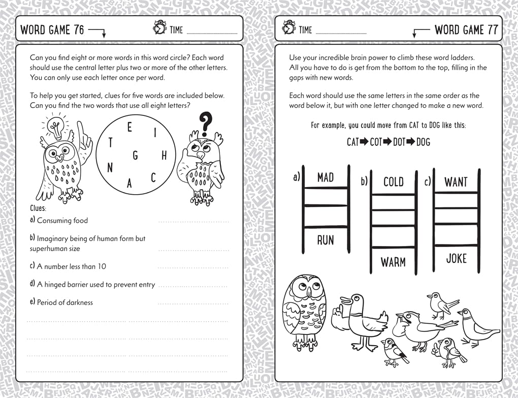 Word Games For Clever Kids (English, Paperback, Gareth Moore and Chris Dickason)
