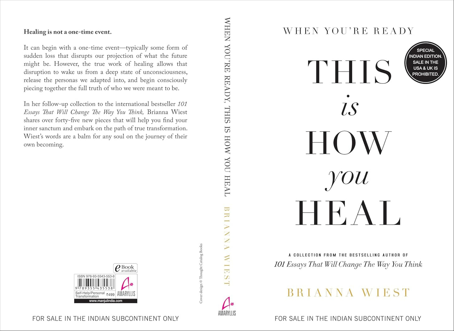 When You're Ready, This is How You Heal (English, Paperback, Brianna Wiest)