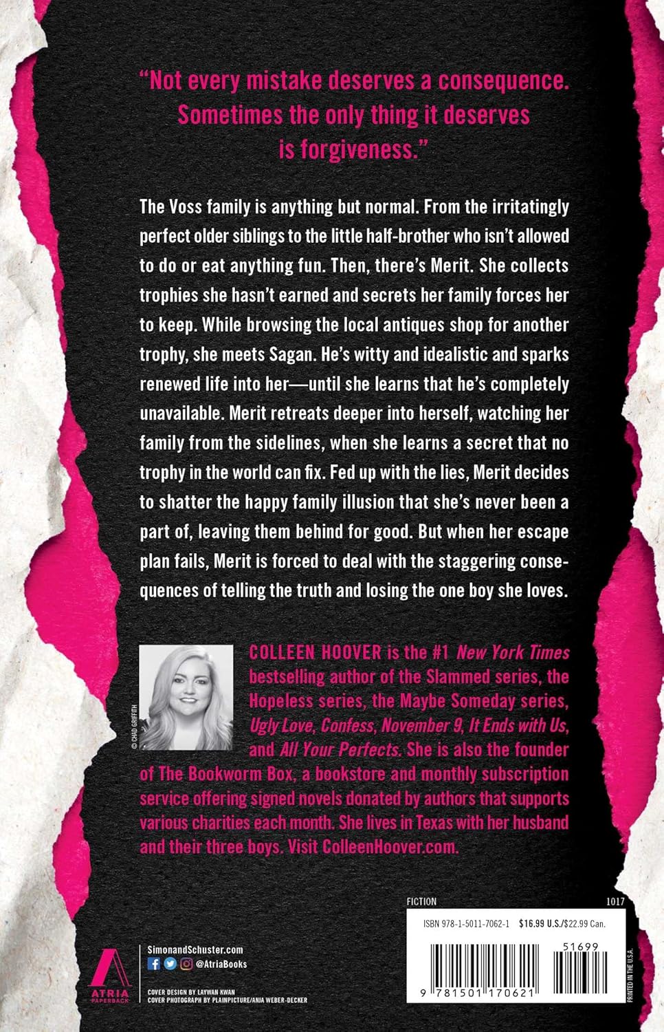 Without Merit (English, Paperback, Colleen Hoover)