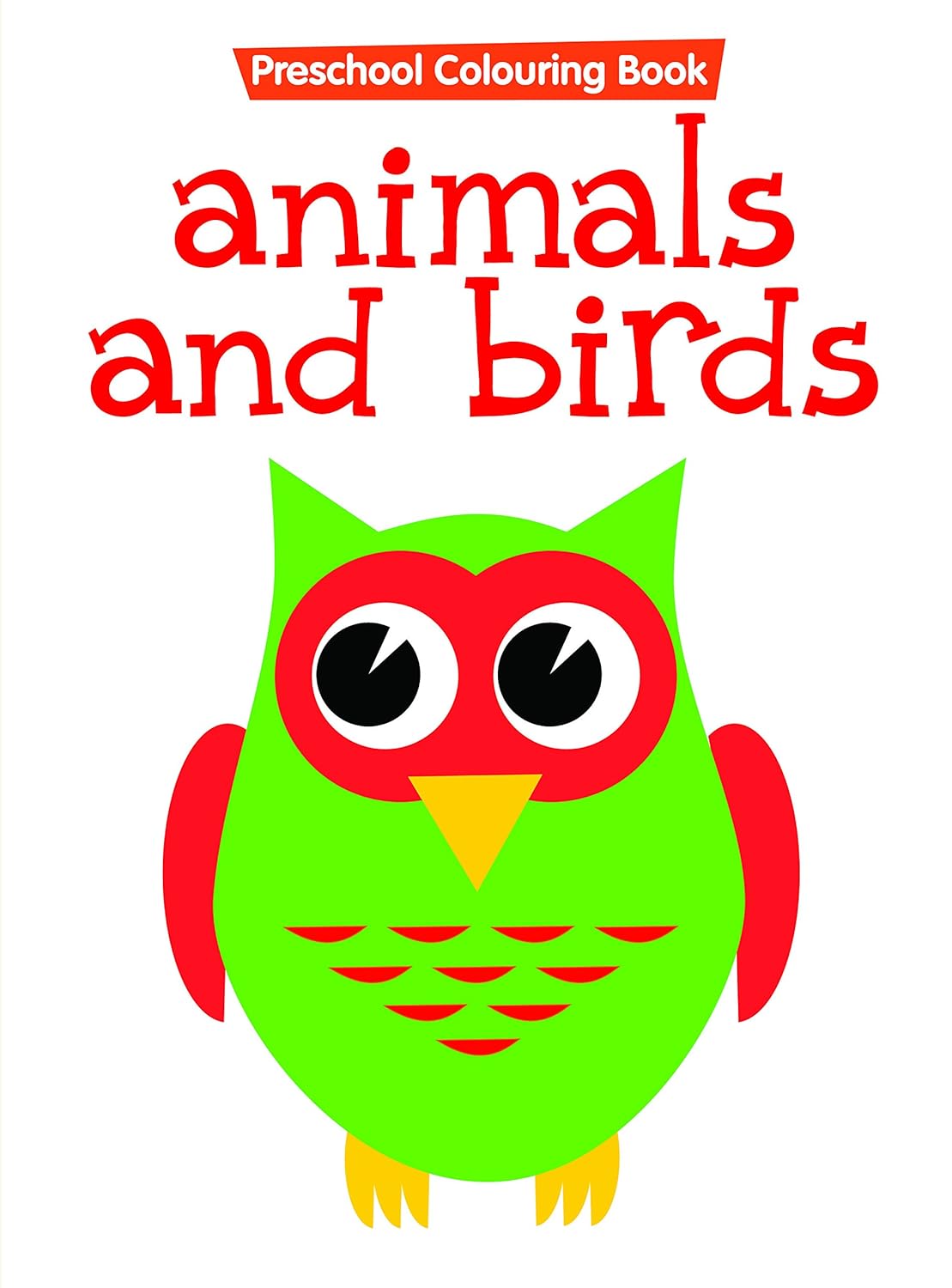 Animal & Bird - Colouring Book (English, Paperback)