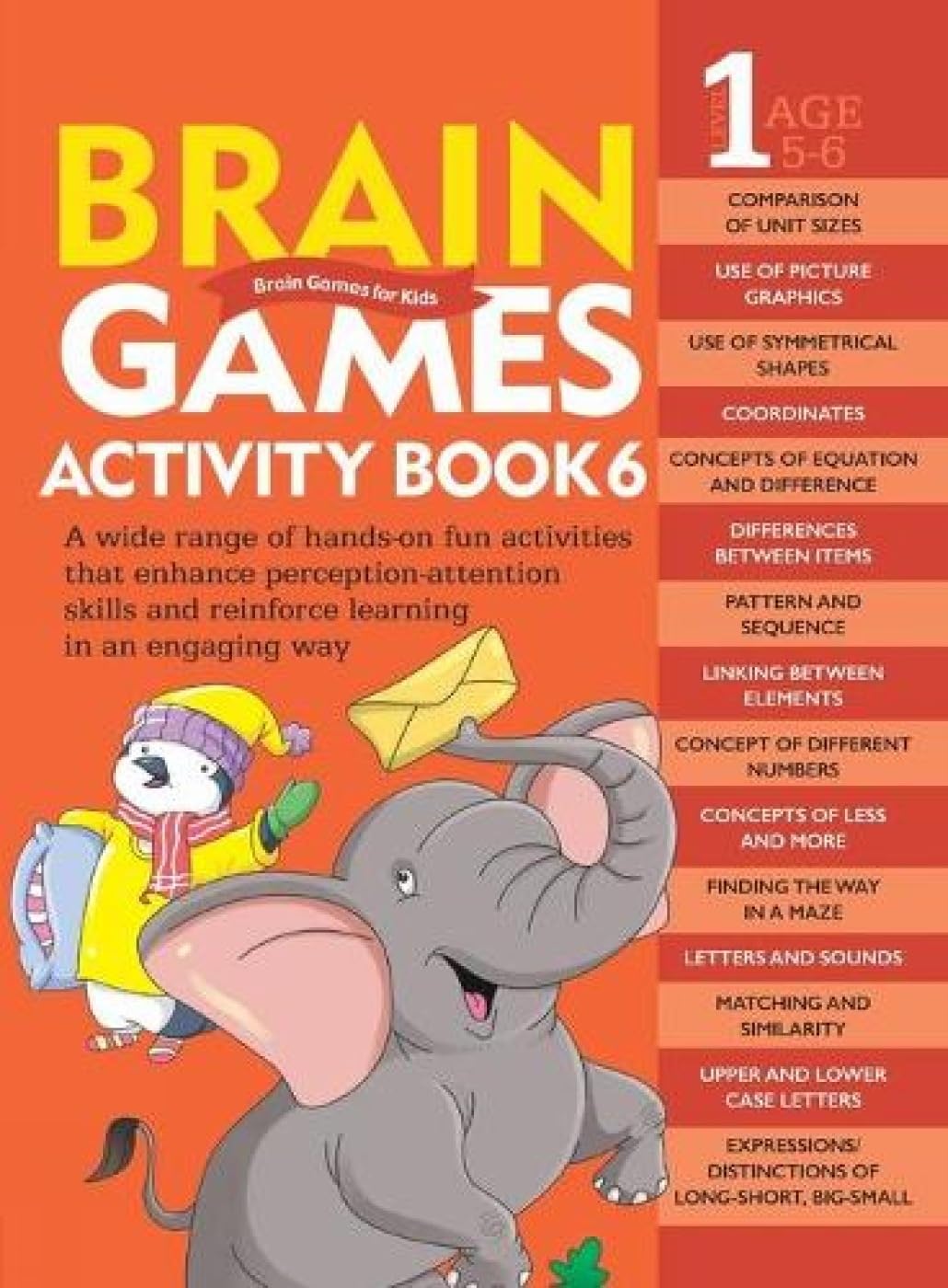 Brain Games Activity Book 6 (Level-1) (English, Paperback)