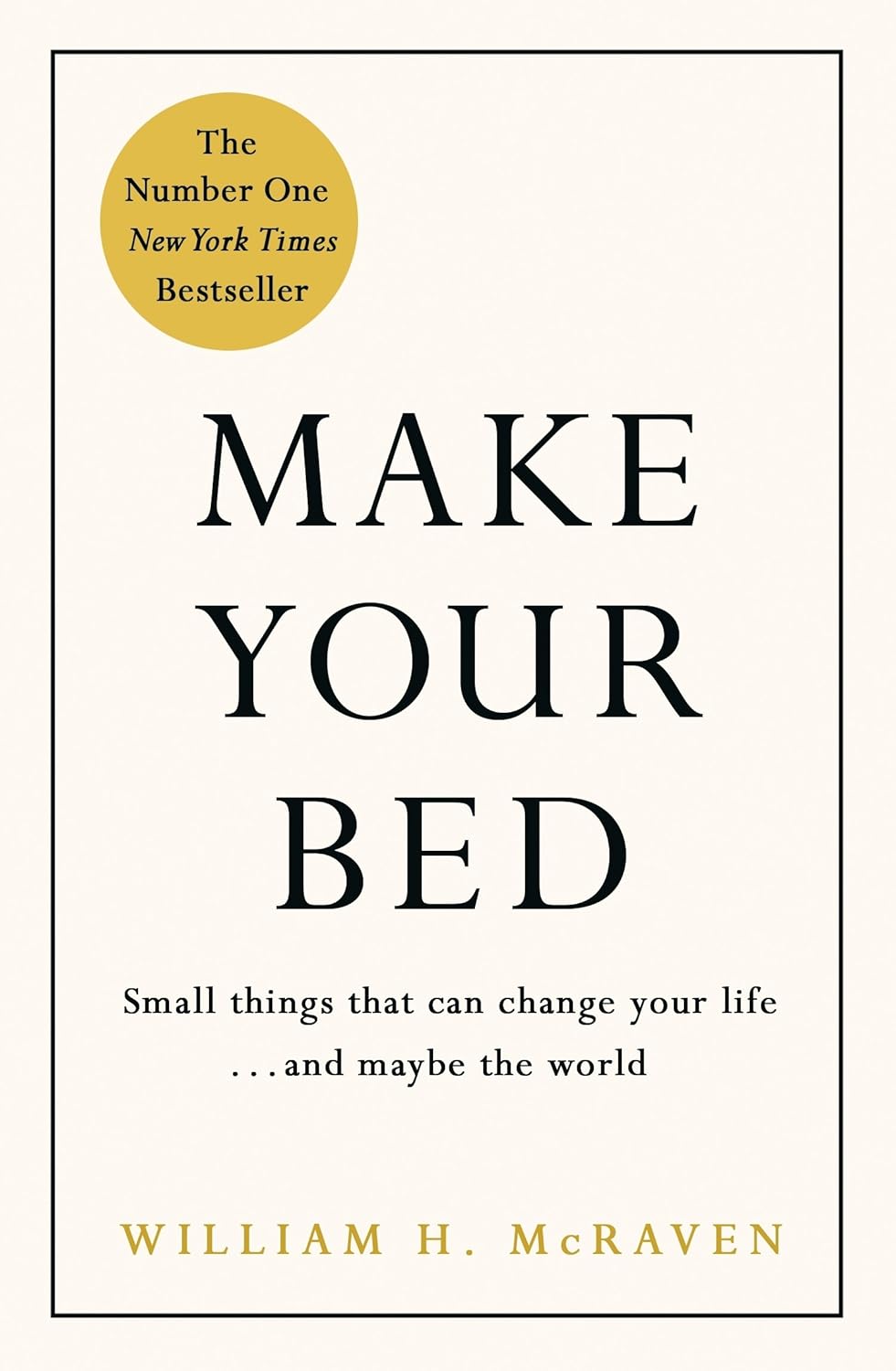 Make Your Bed (English, Paperback, William H. McRaven)