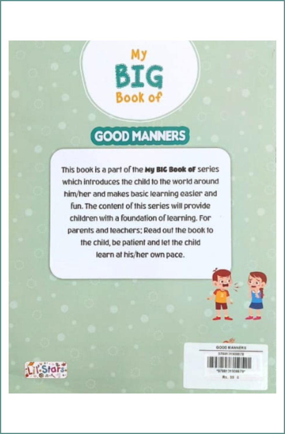 Good Manners (English, Paperback)