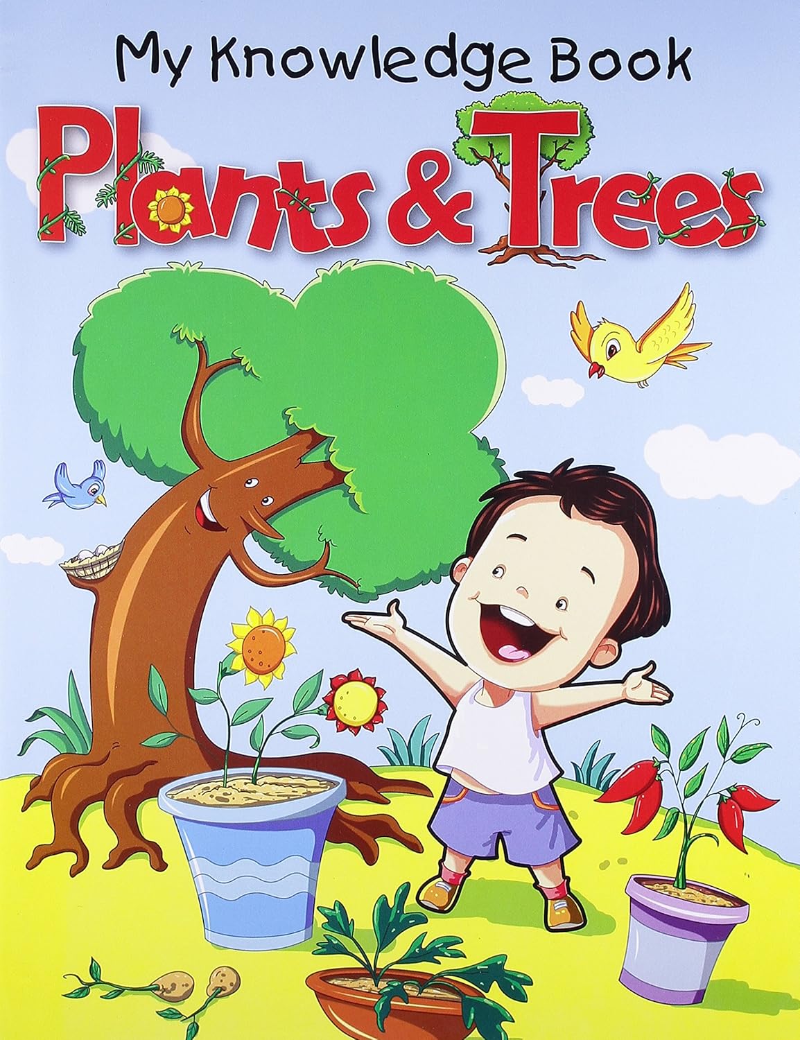 Plants And Trees - My Knowledge Book (English, Paperback)