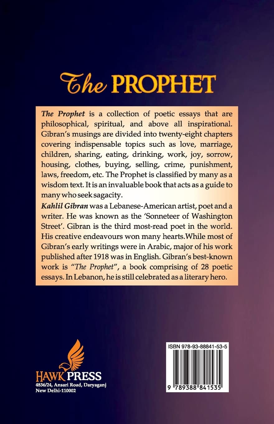 The Prophet – You Are the Secret You Seek (English, Paperback, Kahlil Gibran)