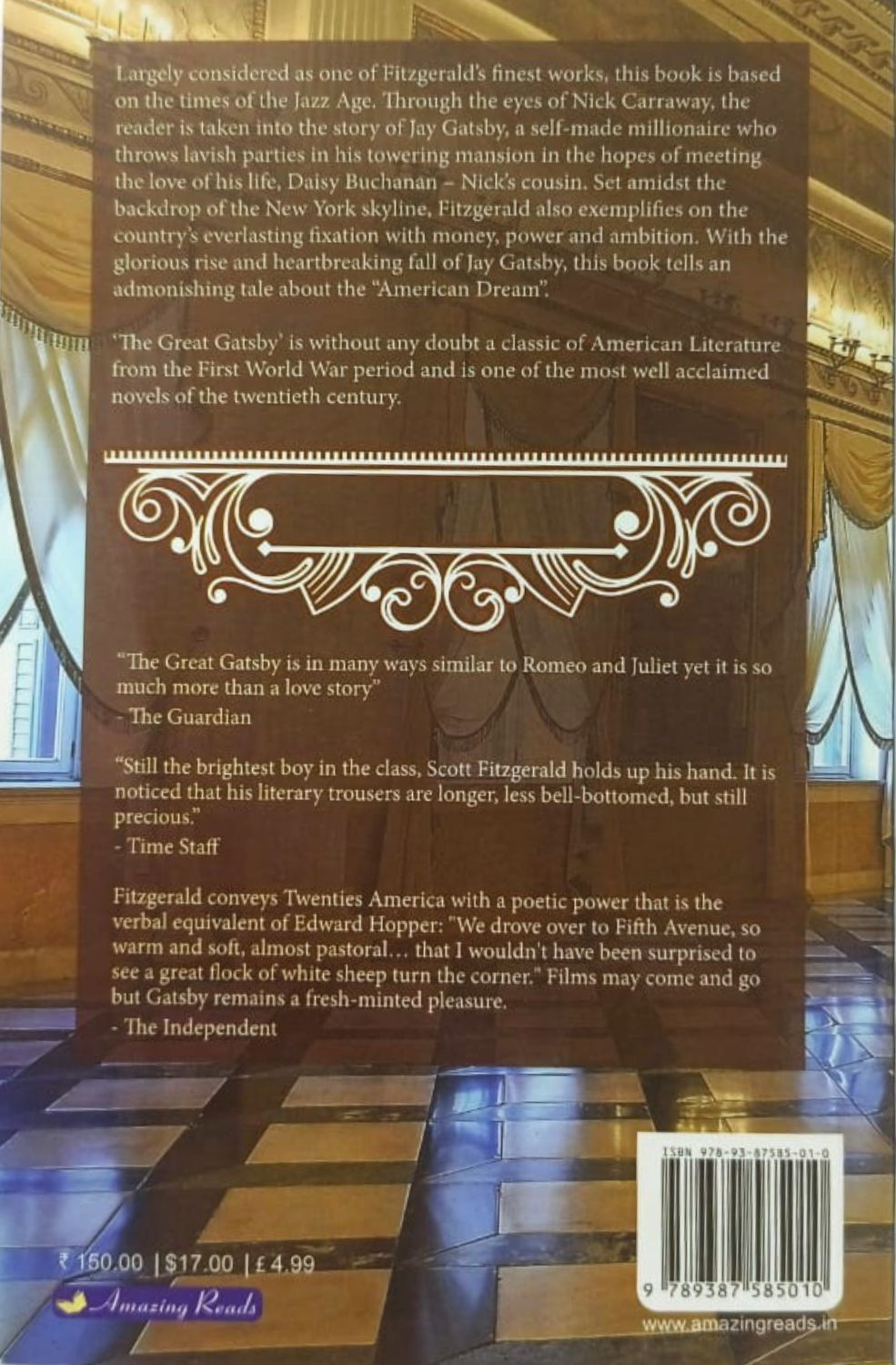 The Great Gatsby (English, Paperback, F. Scott Fitzgerald)