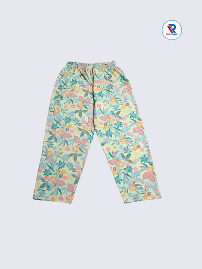 Girls Clothing Set: Cute Pink Graphic T-Shirt with Pants Outfit