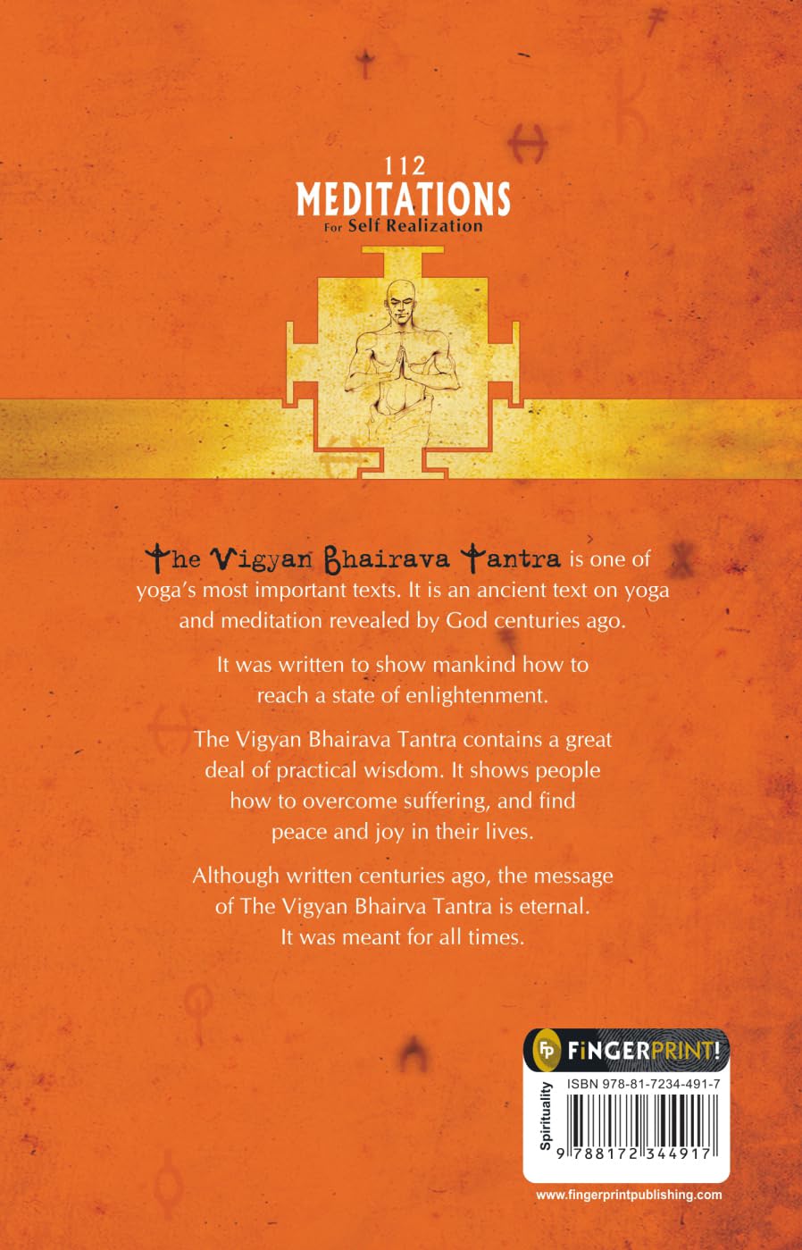 112 Meditations for Self Realization: Vigyan Bhairava Tantra (English, Paperback, Ranjit Chaudhri)