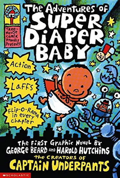 Adventures Of Super Diaper Baby (English, Paperback, Pilkey)