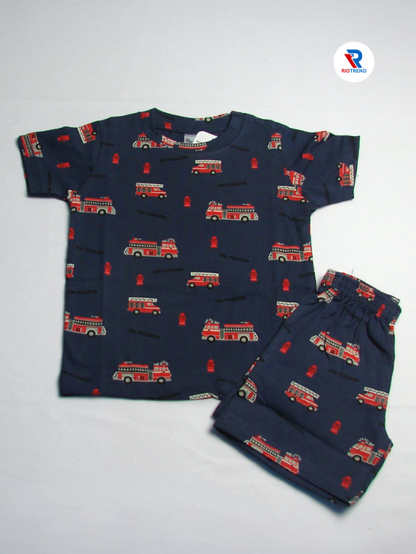 New Born Baby Boys Set Navy Blue Color