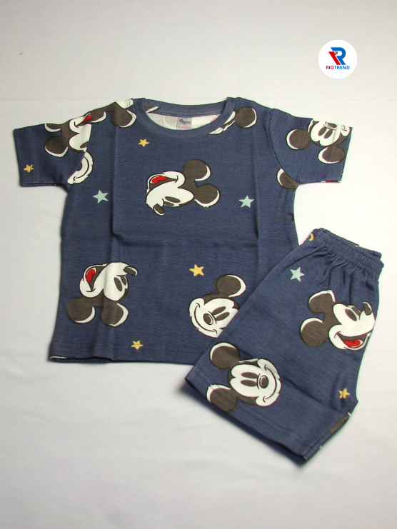 Cartoon Design 100% Cotton T-Shirt and Trouser