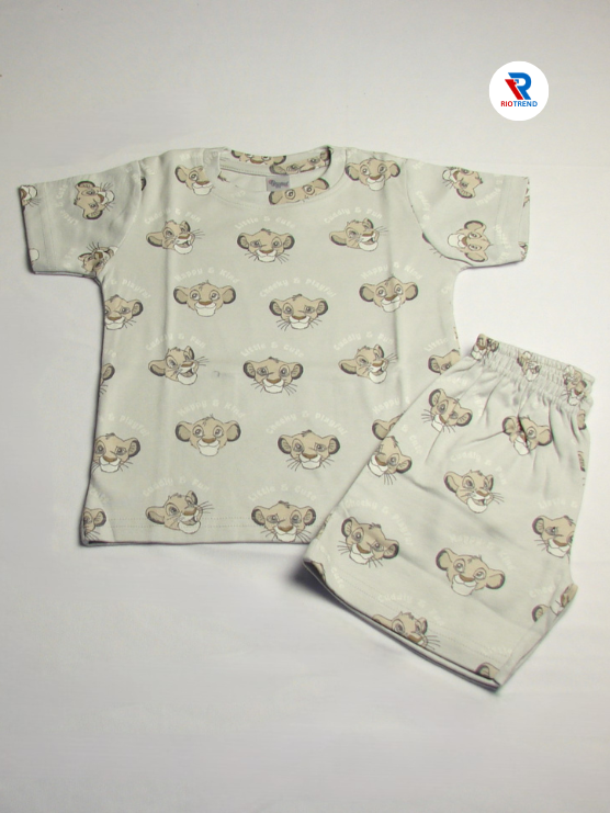 New Born Baby Boys Clothing Set Cream Color